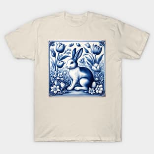 Vintage Dutch Tile: Rabbit No.4 T-Shirt